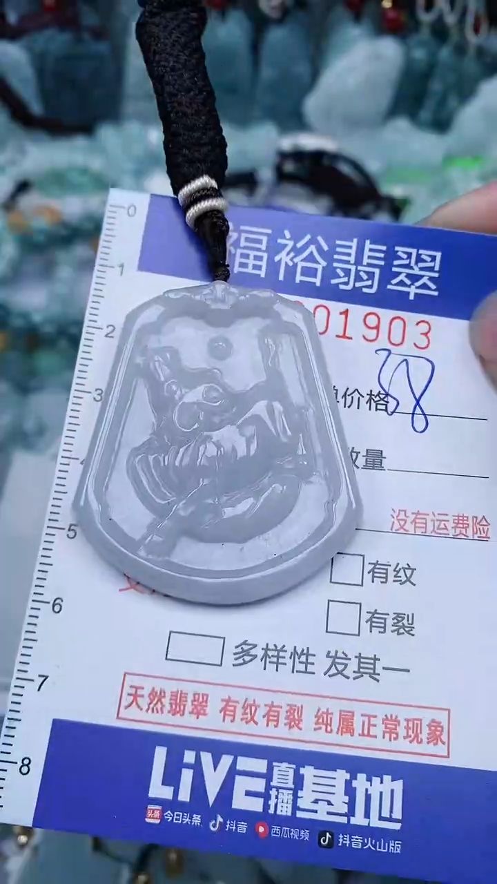 【闪购商品】翡翠未镶嵌颈饰...0001903