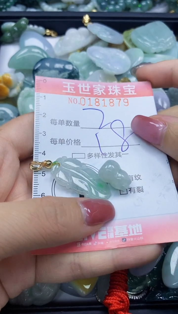 【闪购商品】翡翠颈饰未镶嵌闪购0181879