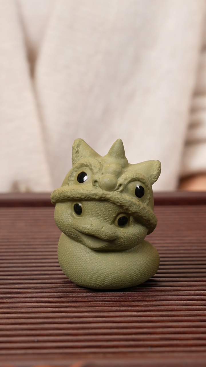 【闪购商品】紫砂茶宠舞狮灵蛇