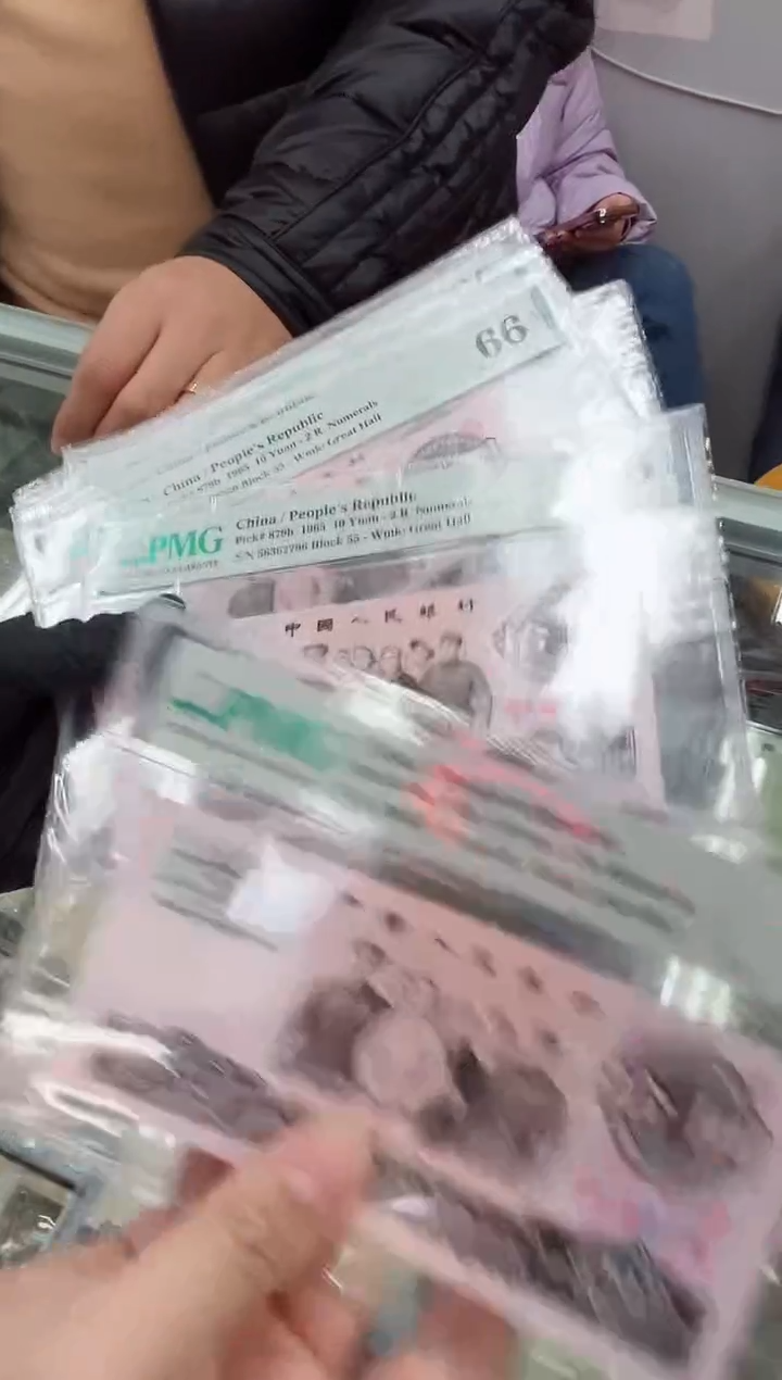 【闪购商品】pmg-大团结单张66分无4.