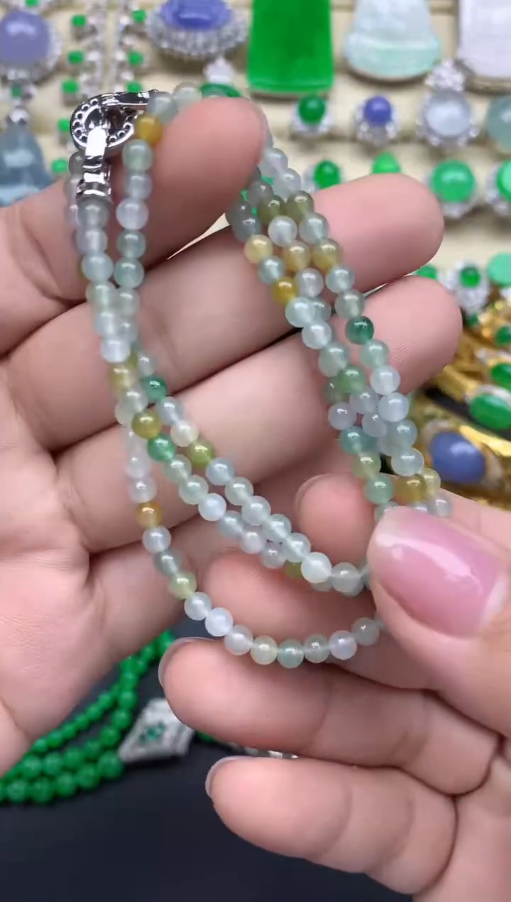 【闪购商品】翡翠手串未镶嵌84-中国好珍宝