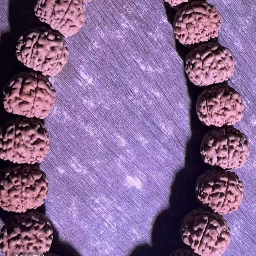 五瓣跳跳龙小金刚手持精挑无黄双龙纹爆肉15mm