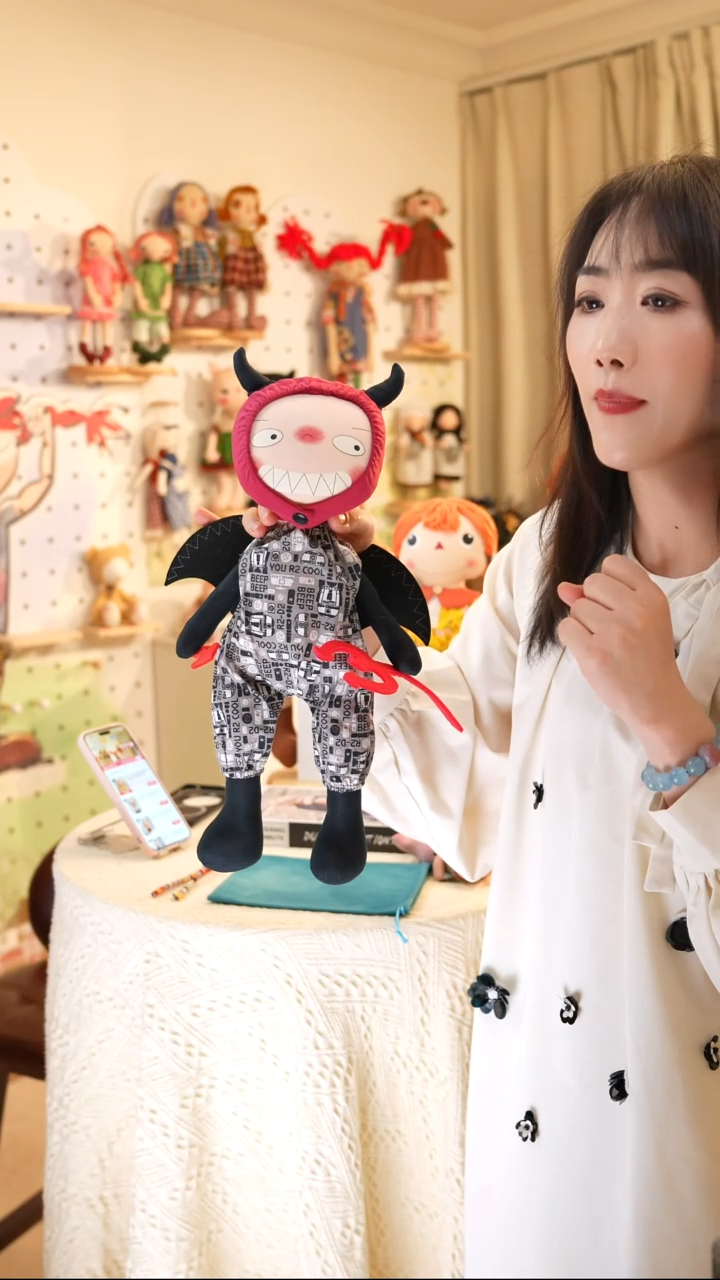 棉设计师款—小恶魔摆件