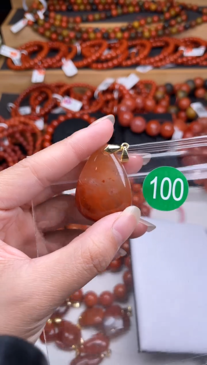 【闪购商品】南红玛瑙珠宝奇石未镶嵌100-