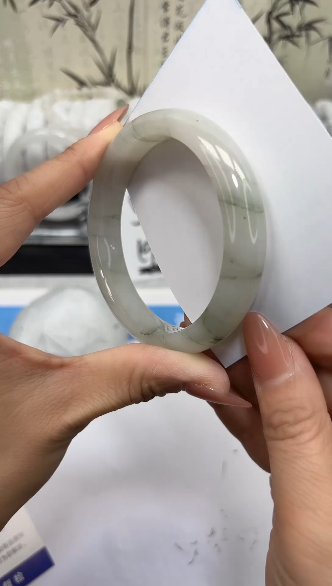 未镶嵌手镯石英质玉A113-59/60/61