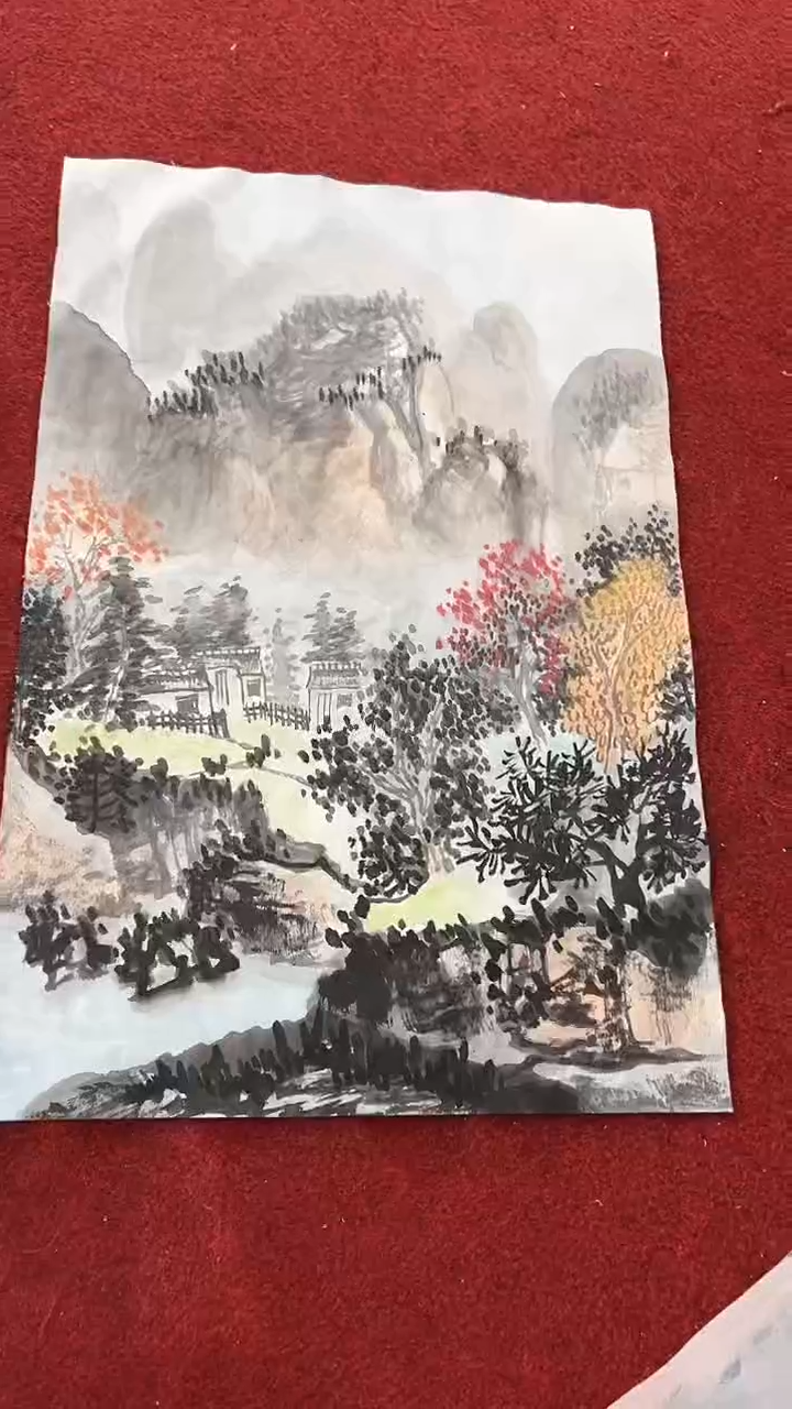 国画卢少波/国画/山水