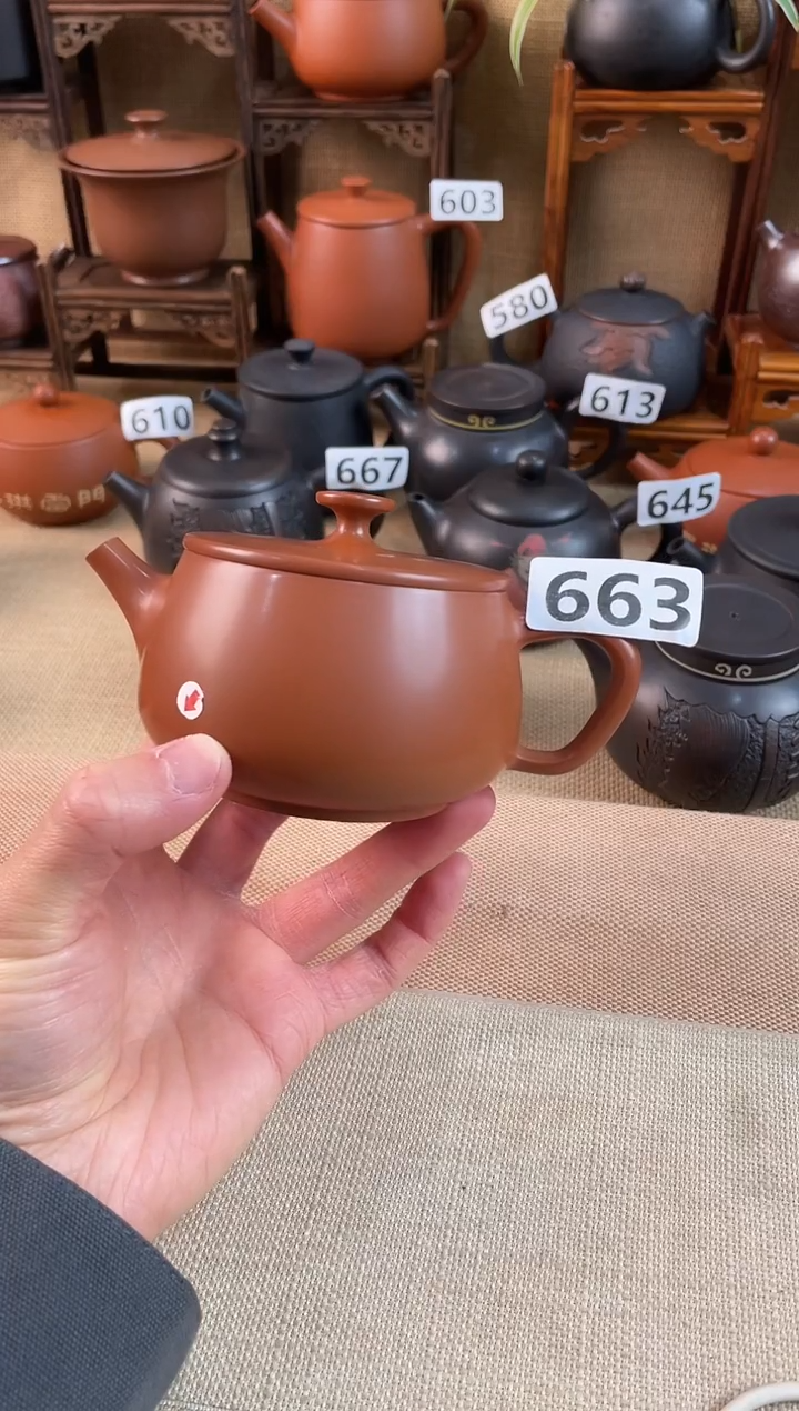 懿件数紫陶单壶瑕疵663