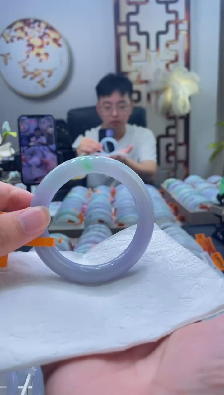 未镶嵌手镯翡翠234-56