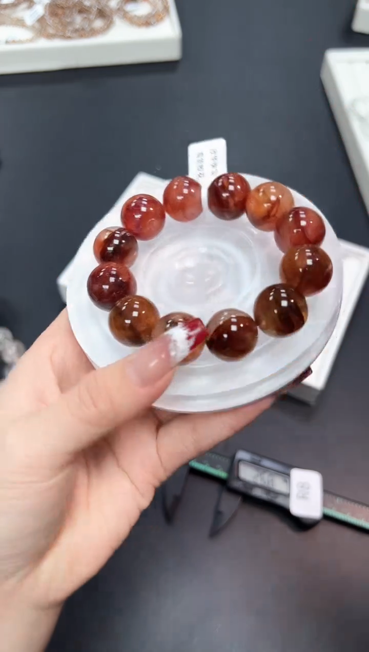 【闪购商品】水晶手串未镶嵌66A3多样性发其一1条默认微瑕