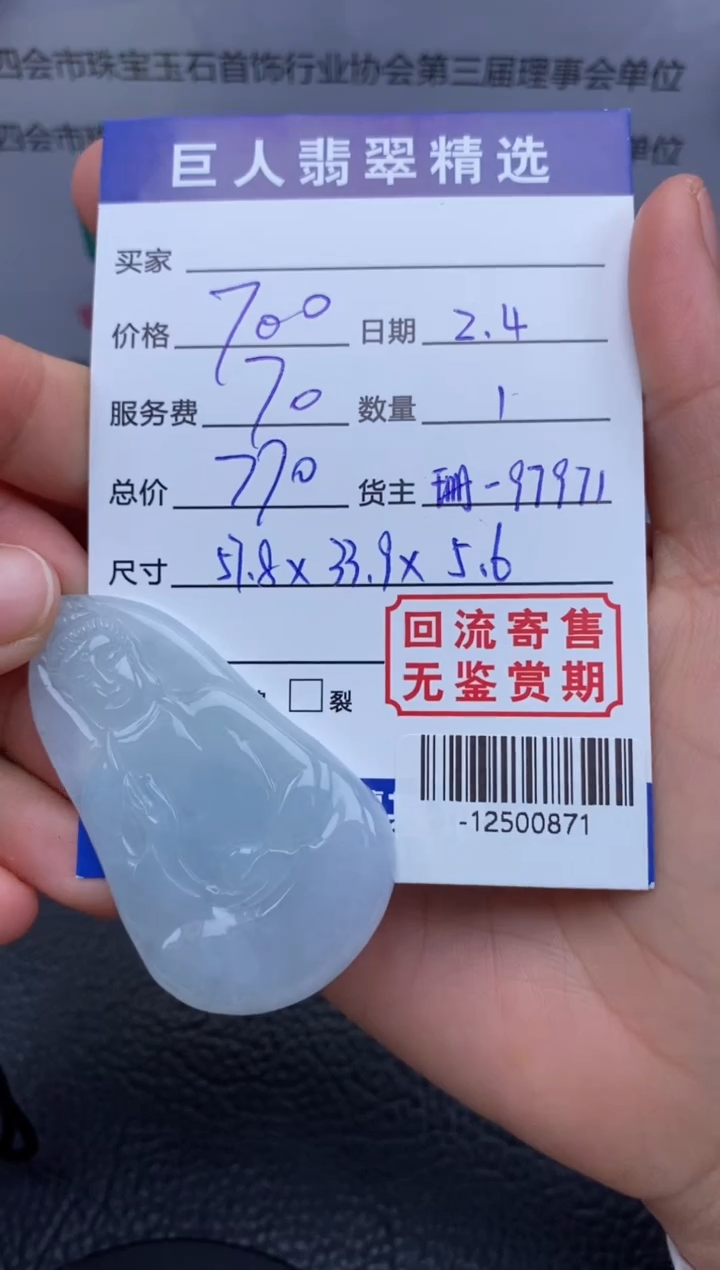 【闪购商品】翡翠颈饰未镶嵌多人-12500871