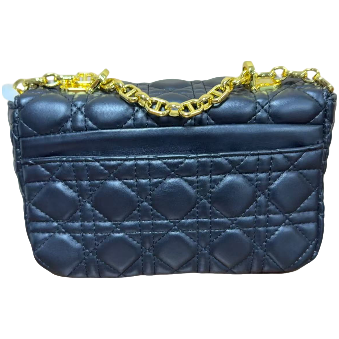 TOLEX2025新款手工时尚猪五格手提真皮女包黑色