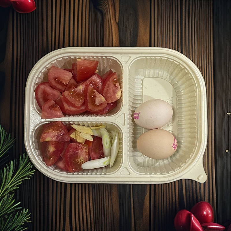 番茄煎蛋汤（鸡蛋2个）