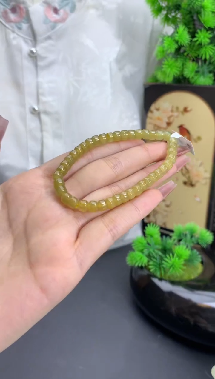 【闪购商品】未镶嵌翡翠手链卡5.7mm