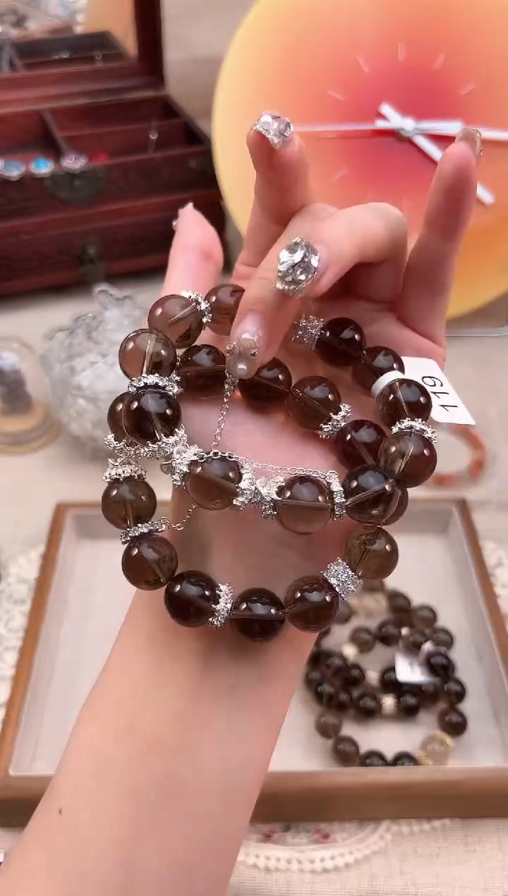 【闪购商品】水晶手链未镶嵌多样性发货发其一颜色微差