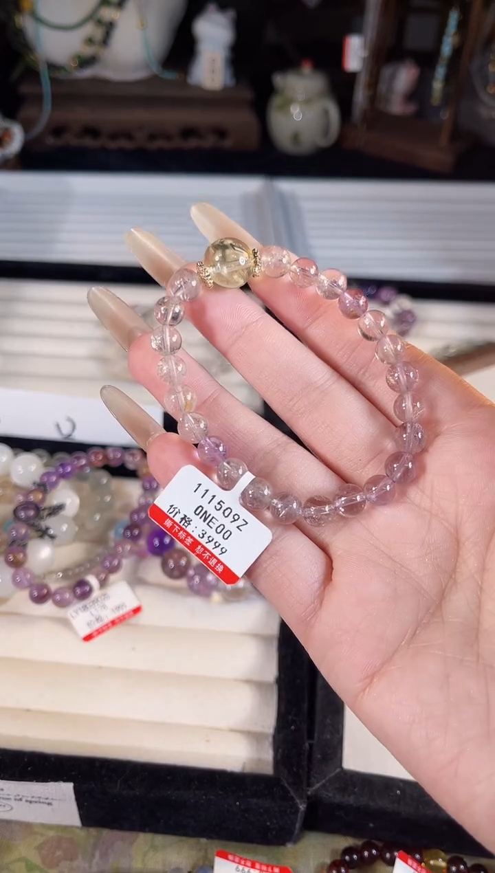 【闪购商品】水晶手链未镶嵌多样性发货其一