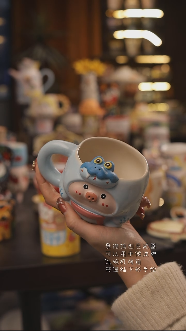景德镇釉下彩绘设计师款式陶瓷