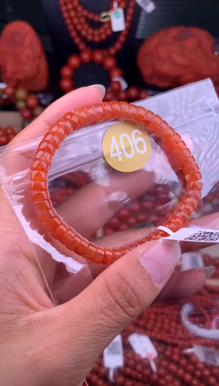 南红玛瑙未镶嵌珠宝奇石406-6