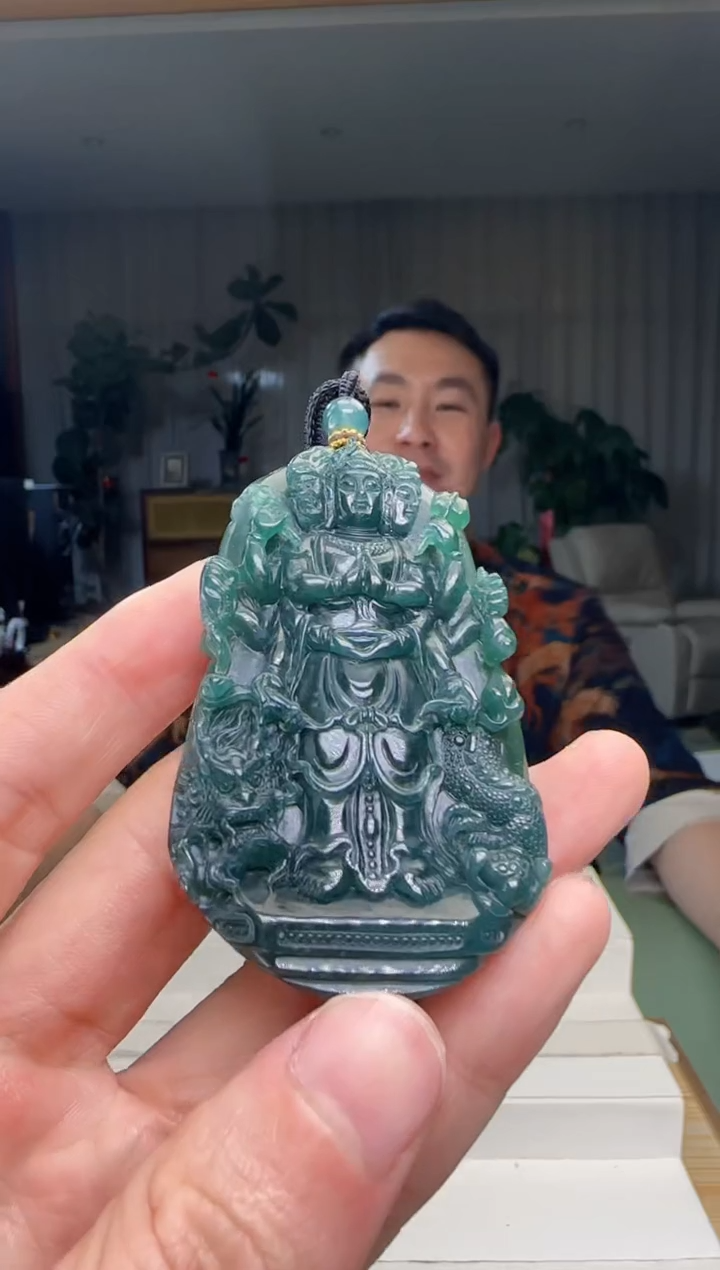 【闪购商品】翡翠颈饰未镶嵌DY@@960Q7J03444