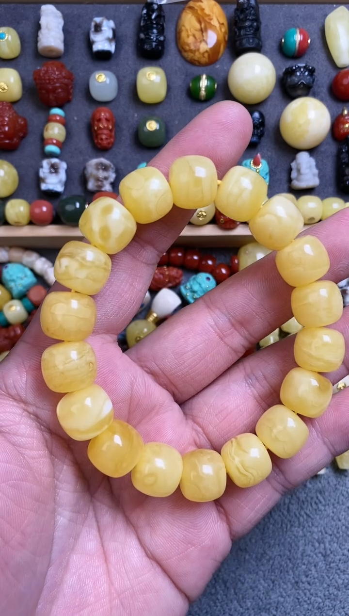 【闪购商品】蜜蜡珠宝奇石未镶嵌13mm