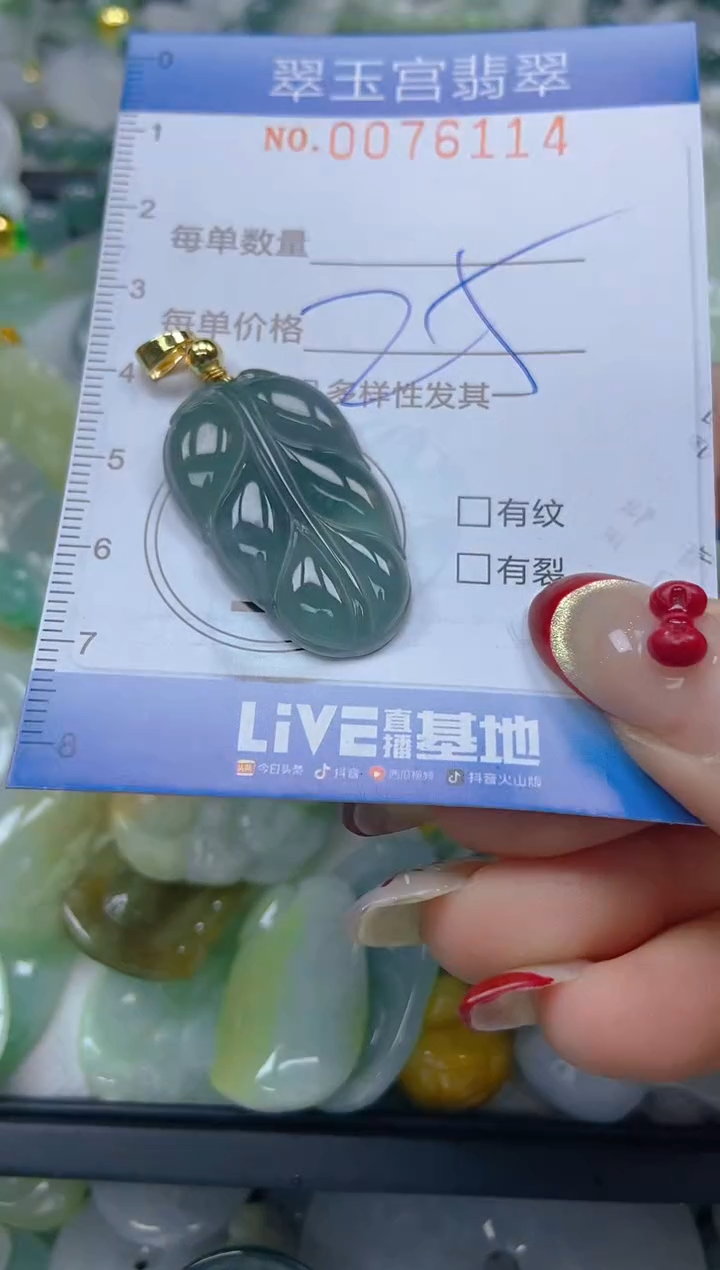 【闪购商品】翡翠颈饰未镶嵌闪购0076114