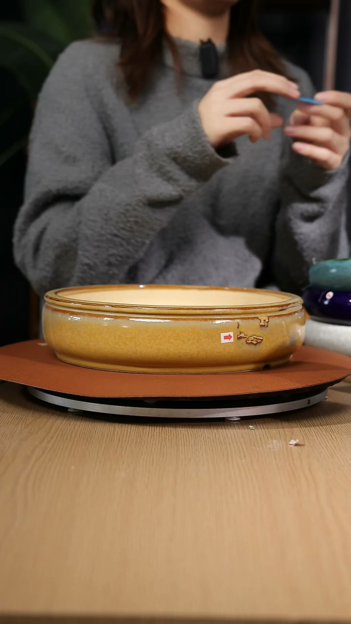 【石湾花盆】微瑕423