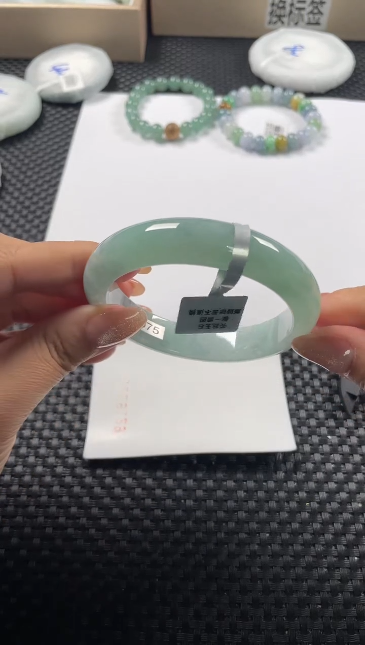 未镶嵌手镯翡翠基地发货H 9467 57+