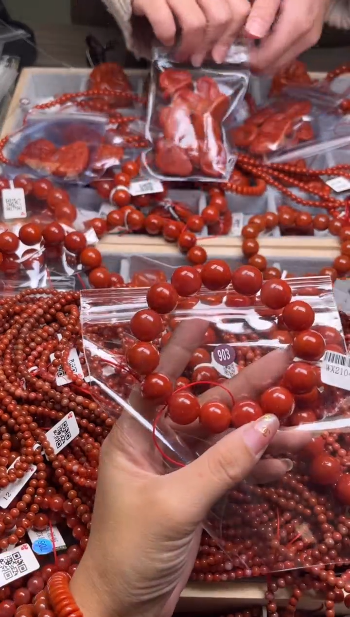 【闪购商品】南红玛瑙珠宝奇石未镶嵌903-14+