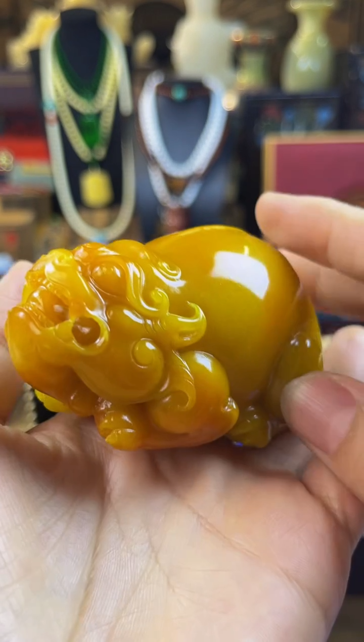 和田玉（黄玉）未镶嵌挂件林氏直播精选推荐