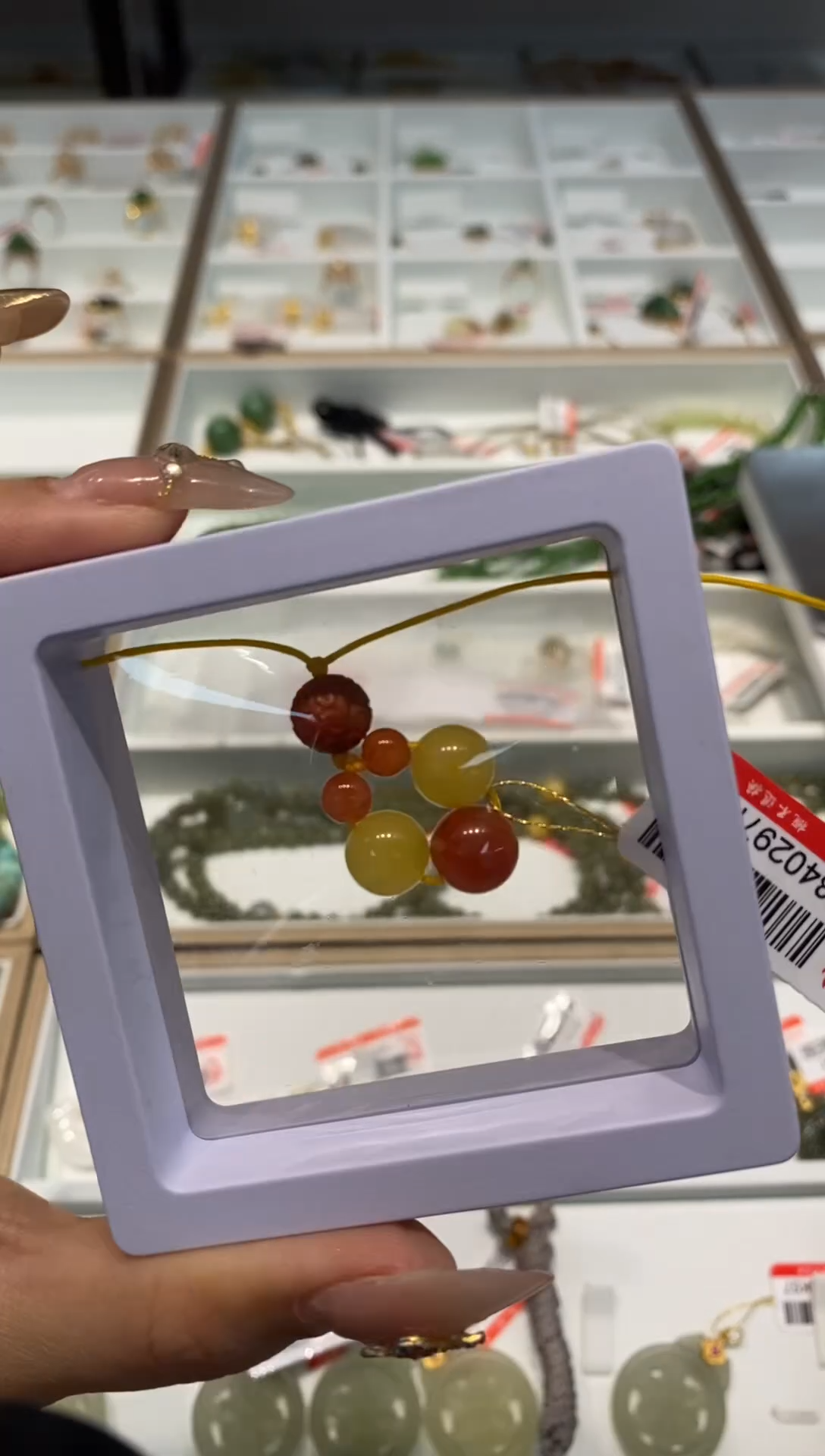 【闪购商品】琥珀颈饰未镶嵌配饰