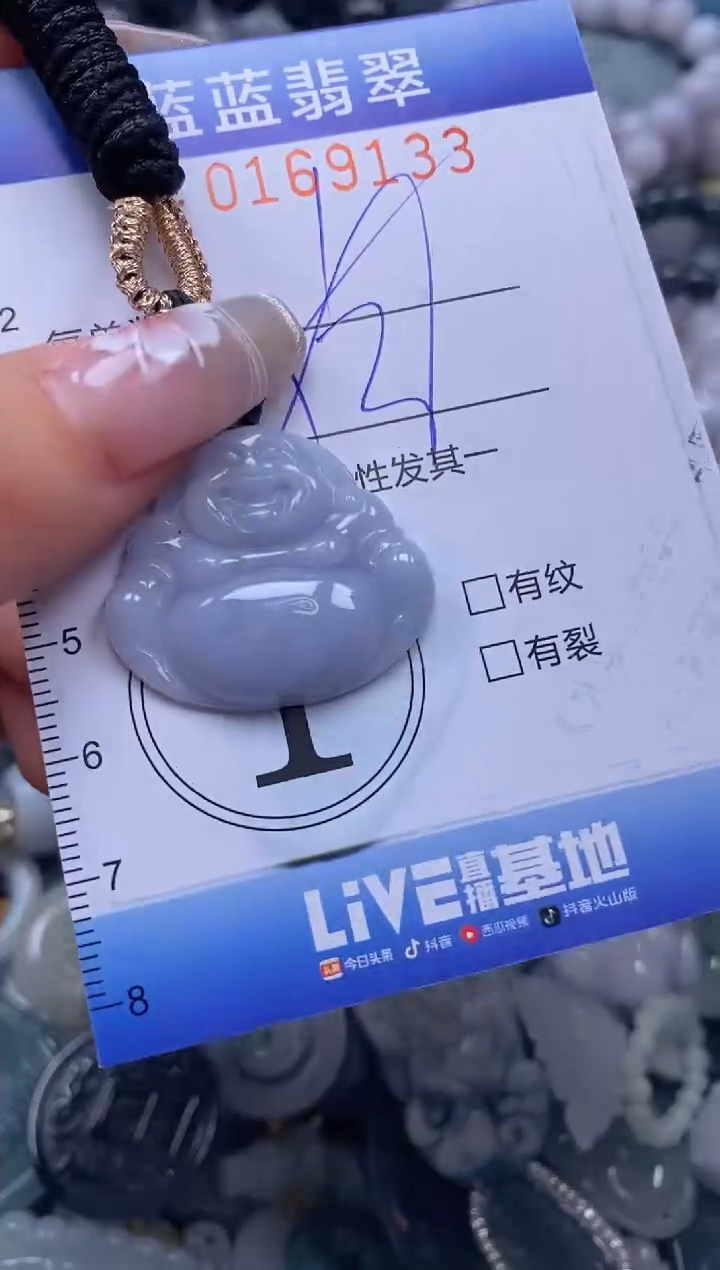 【闪购商品】翡翠颈饰未镶嵌闪购0169123多样性发其一