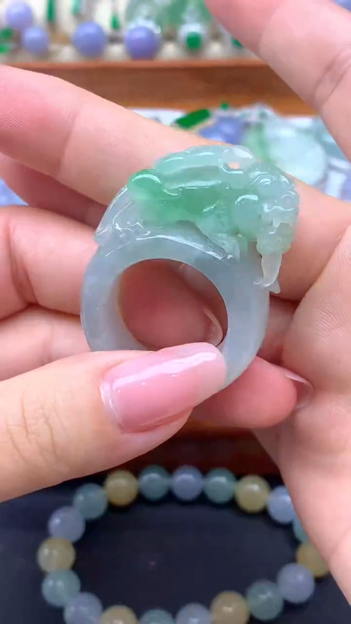 【闪购商品】翡翠戒圈未镶嵌166-天然翡翠