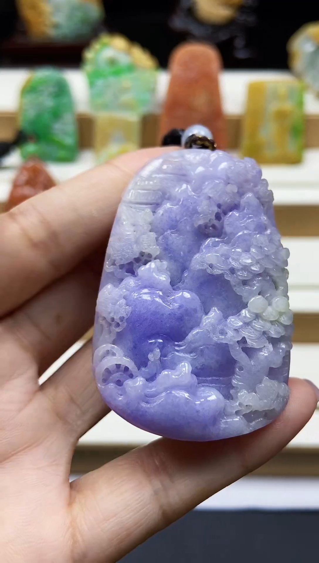 未镶嵌挂件翡翠翡翠A货
