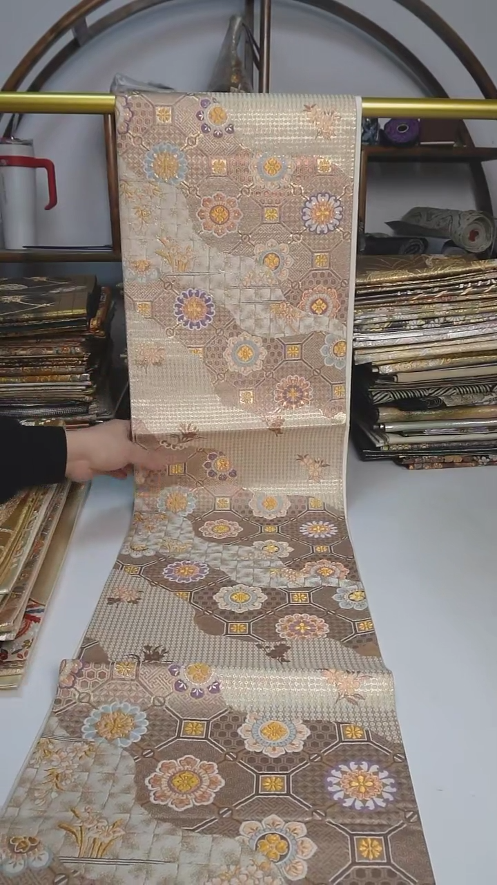 【闪购商品】织绣21西阵织六通宝相花