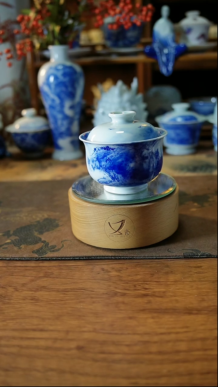 21景德镇手工手绘茶具