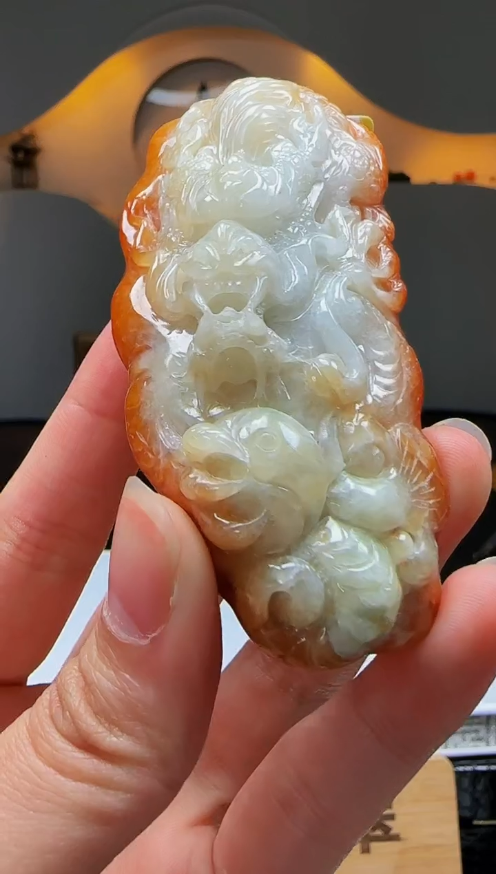 【闪购商品】定制翡翠未镶嵌Q03398翡翠毛货