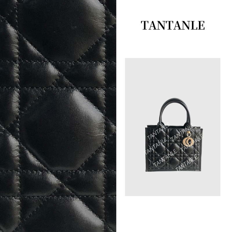 高定时尚单肩菱格包百搭轻奢气质小香风女包