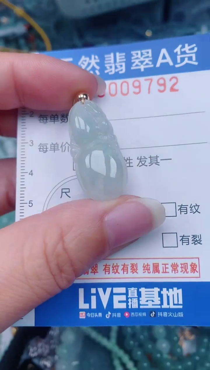 颈饰未镶嵌翡翠00009792