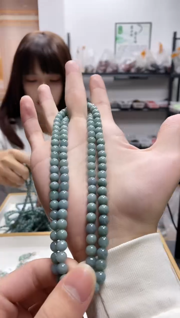 项链未镶嵌翡翠翡翠项链