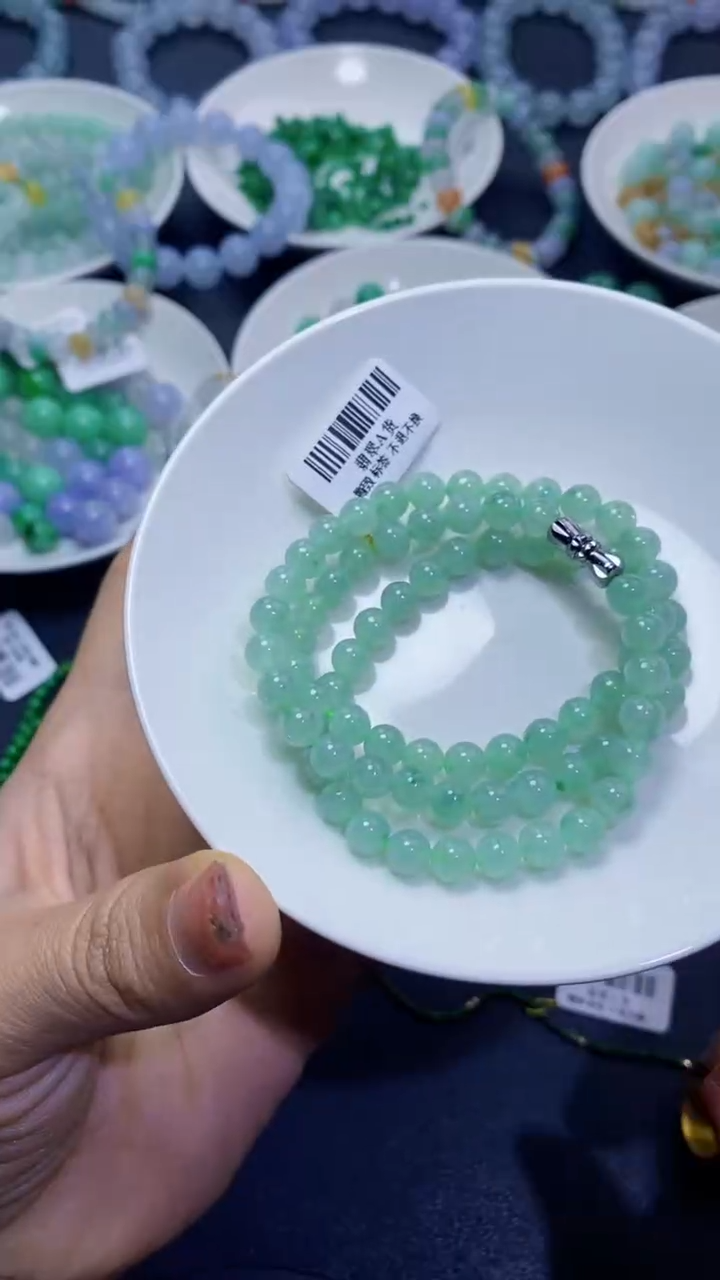 【闪购商品】翡翠散珠天然翡翠A货