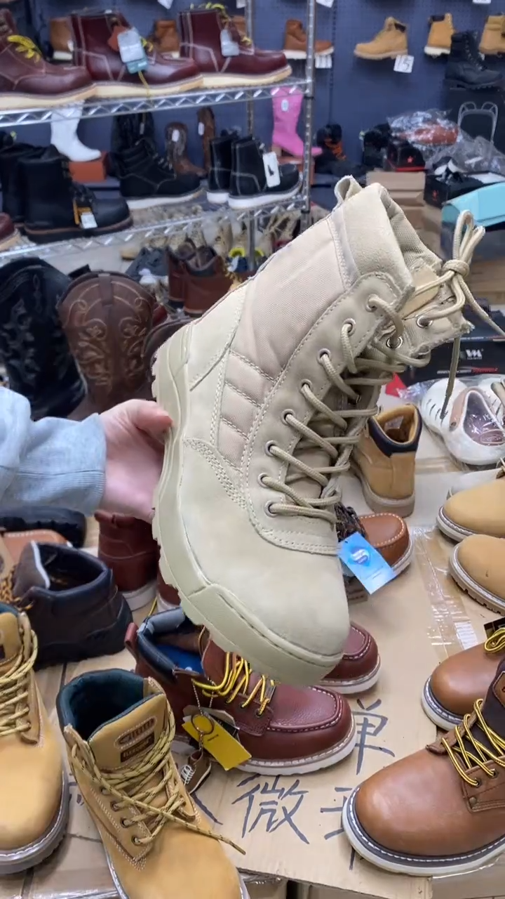牛皮44码，A中帮牛皮侧拉链，运动鞋码 脚胖建议拍大， 默认微瑕