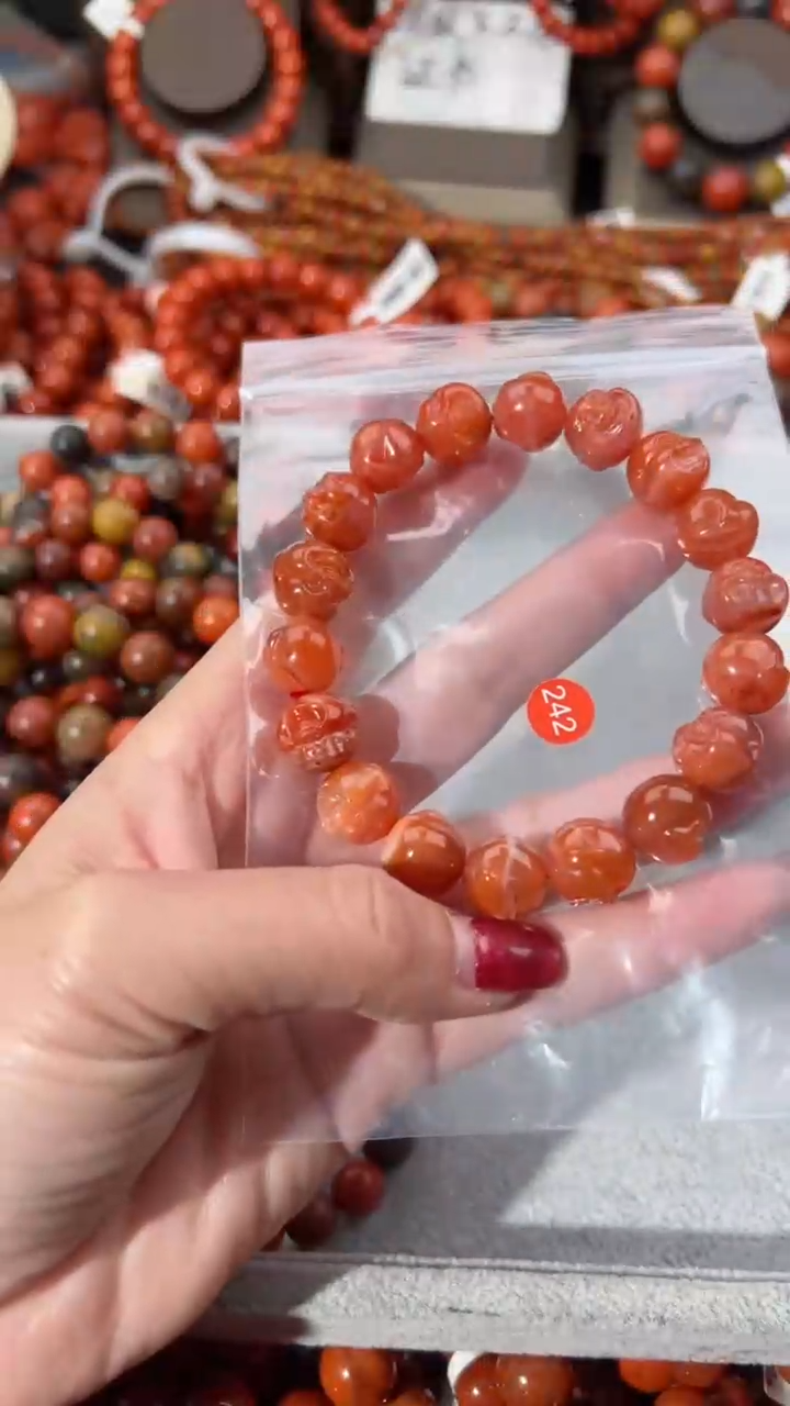 【闪购商品】南红玛瑙手串未镶嵌12