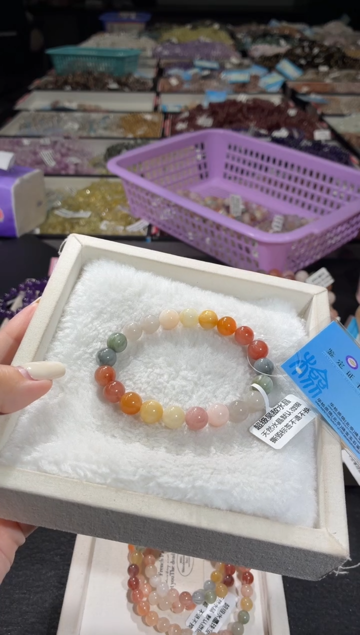 未镶嵌手链水晶281号 多样性发一EE  9+