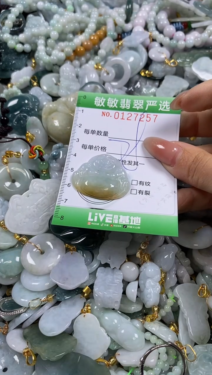 【闪购商品】翡翠颈饰未镶嵌闪购0127257