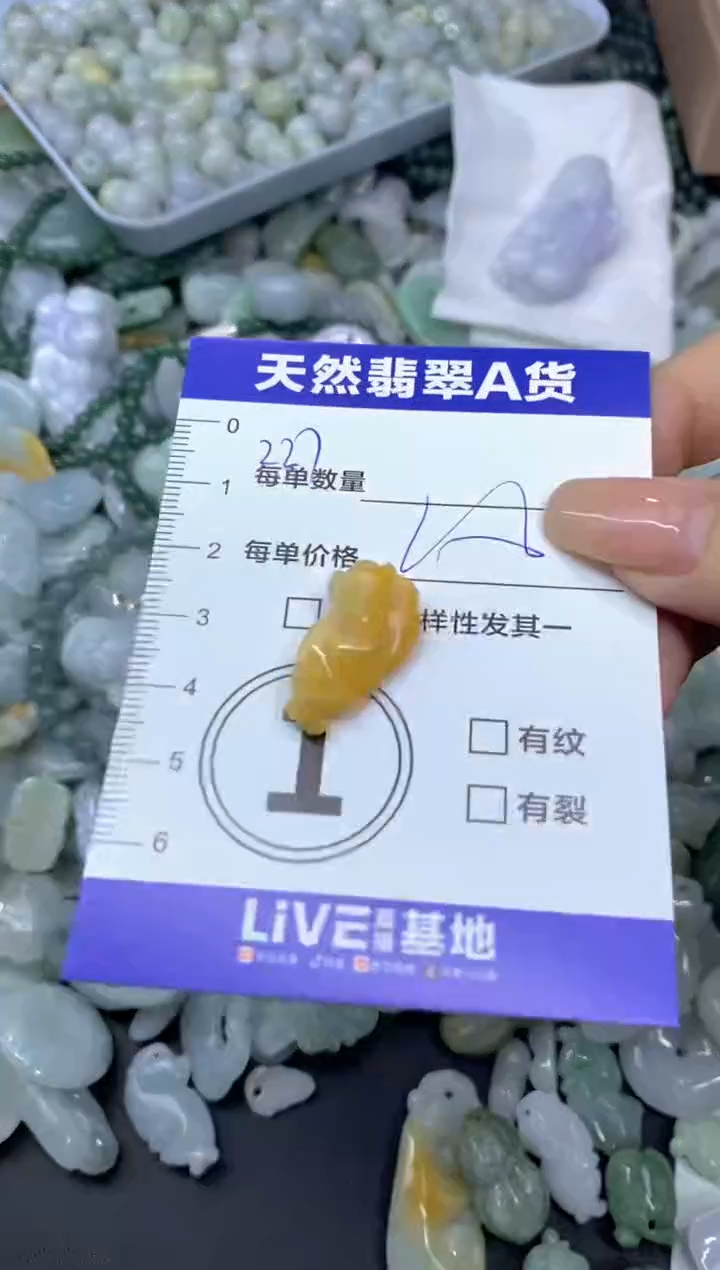 颈饰未镶嵌翡翠天然翡翠A货批量多样性发一件