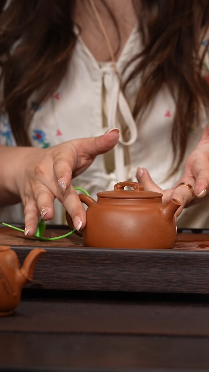 茶壶紫砂如意德钟 160cc