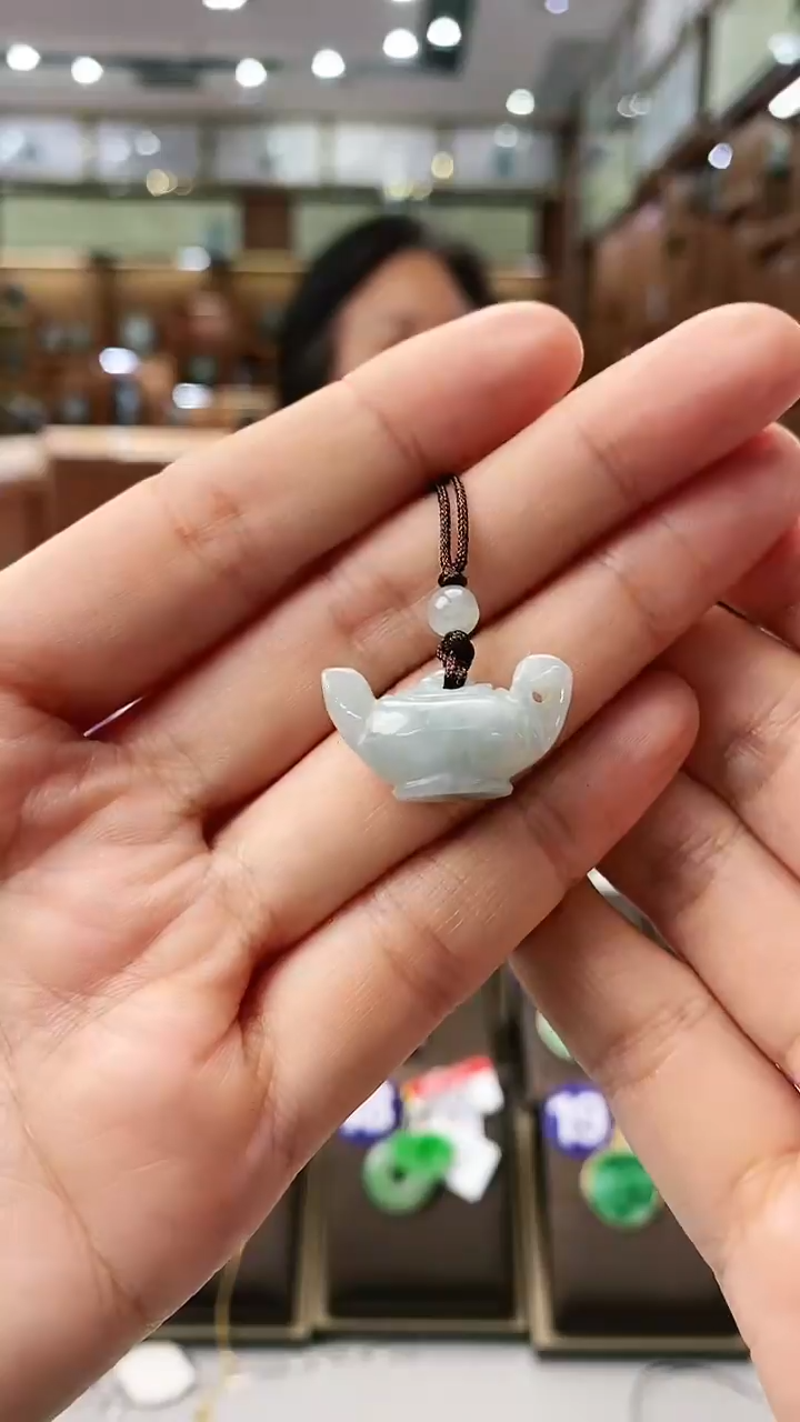 【闪购商品】翡翠颈饰未镶嵌花件