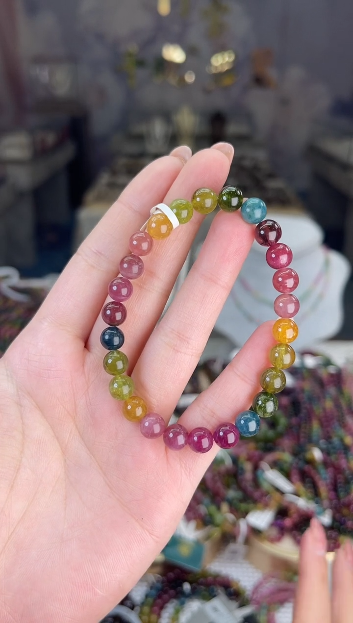 【闪购商品】碧玺/未镶嵌7mm+碧玺单圈多样性发货