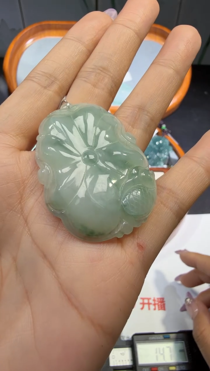 翡翠未镶嵌颈饰189.......