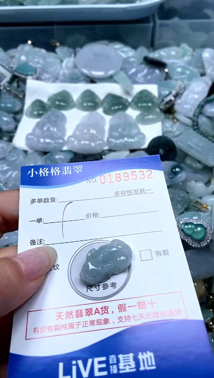 【闪购商品】翡翠颈饰未镶嵌闪购商品0189532