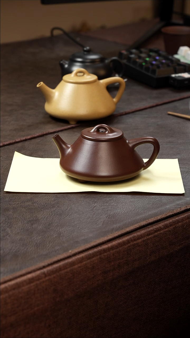 茶壶紫砂壶·31老紫泥子冶180cc